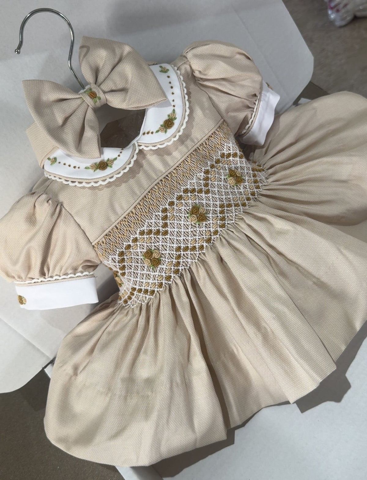 Beige Smock