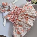 Orange Sleeveless Dress