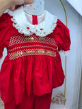 Red Pjs ( Pre Order 7-10)