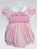 Swiss Dot Bubble Romper