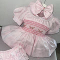 Light Pink Smocked Dress