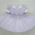 Lilac Smock Dress