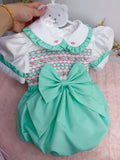 Mint Girls Romper