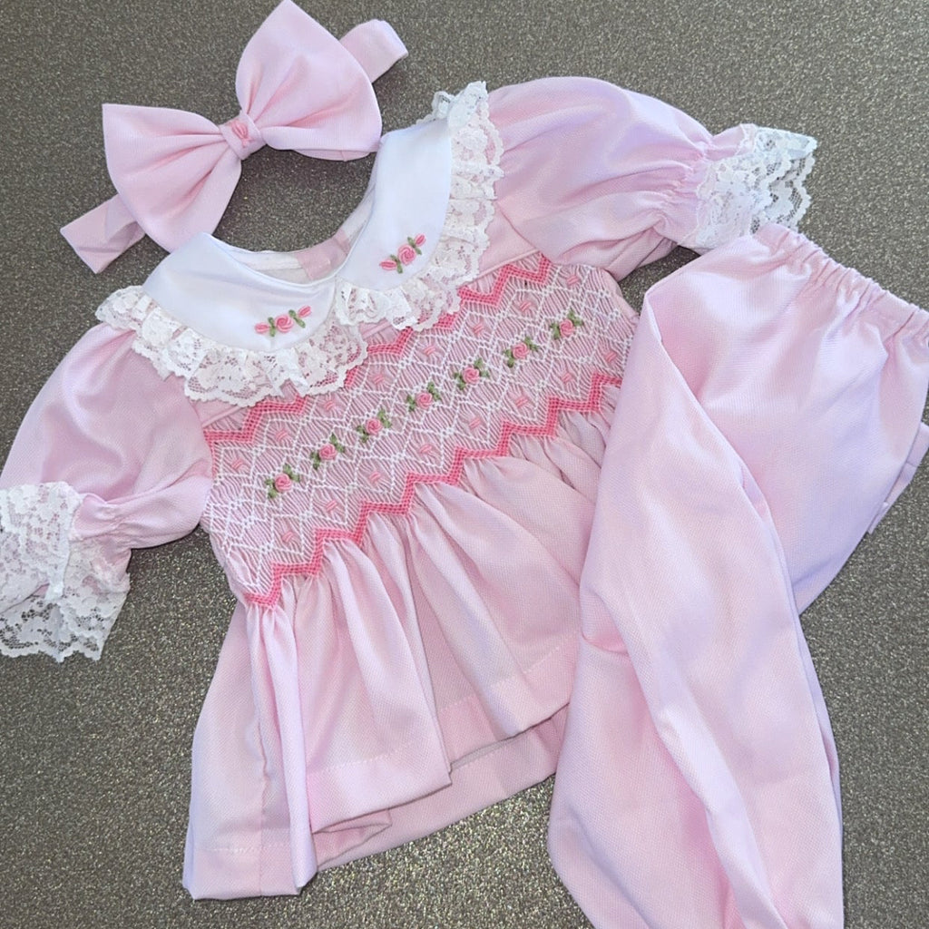 Girls Smock Pjs