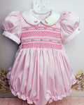 Pink Pearl  Romper ( Big Fitting)