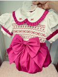 Dark Pink Romper