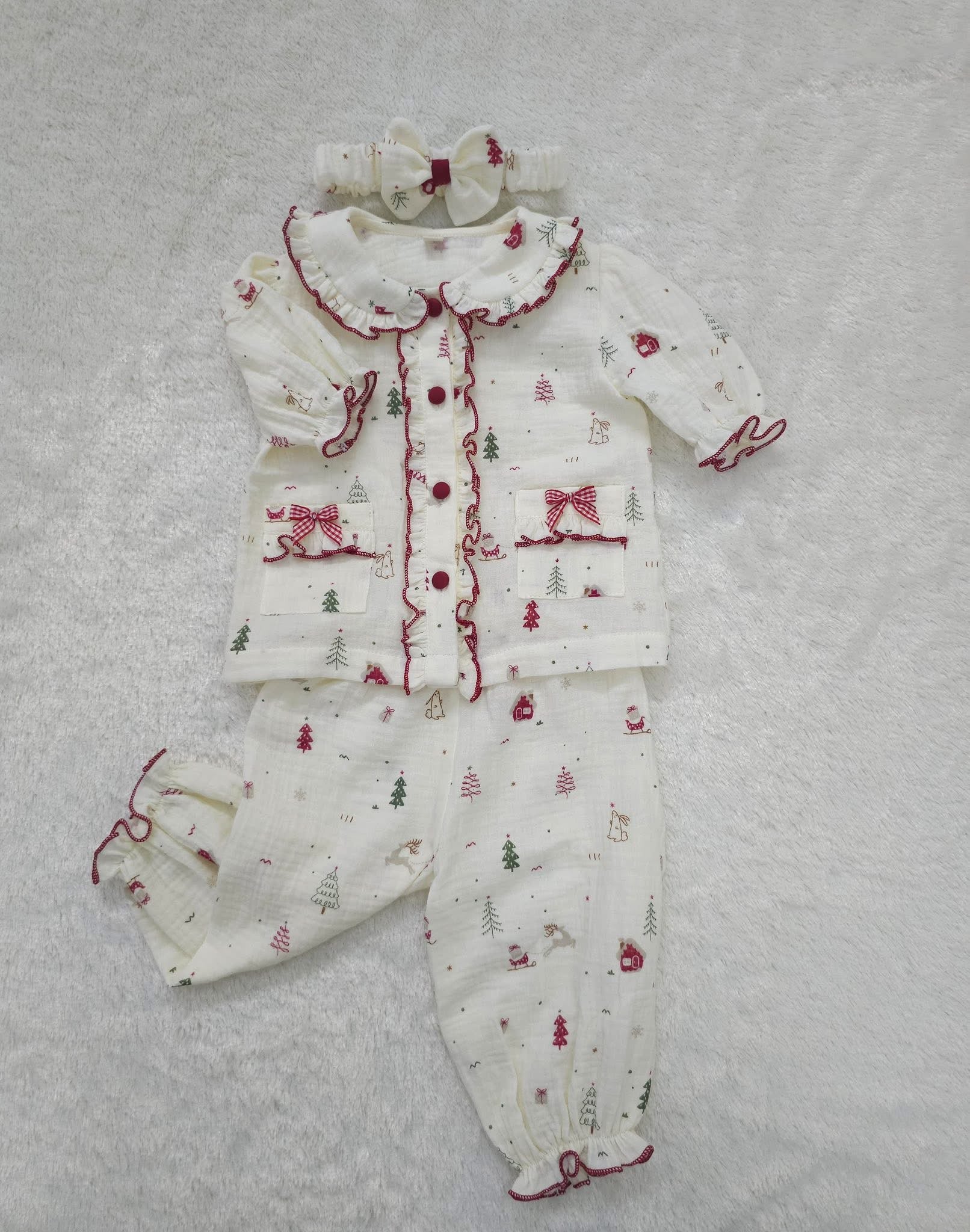 Girls Christmas Pjs