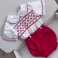 Red Boys Suit